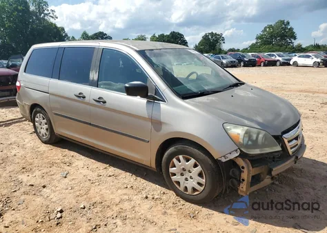 2007 Honda Odyssey Lx from USA, damaged, VIN 5FNRL38287B080407